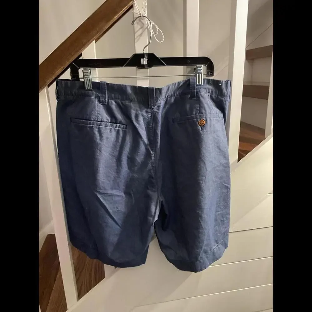 Men’s J.Crew Chambray Bermuda Sunwashed Oxford Shorts  38W